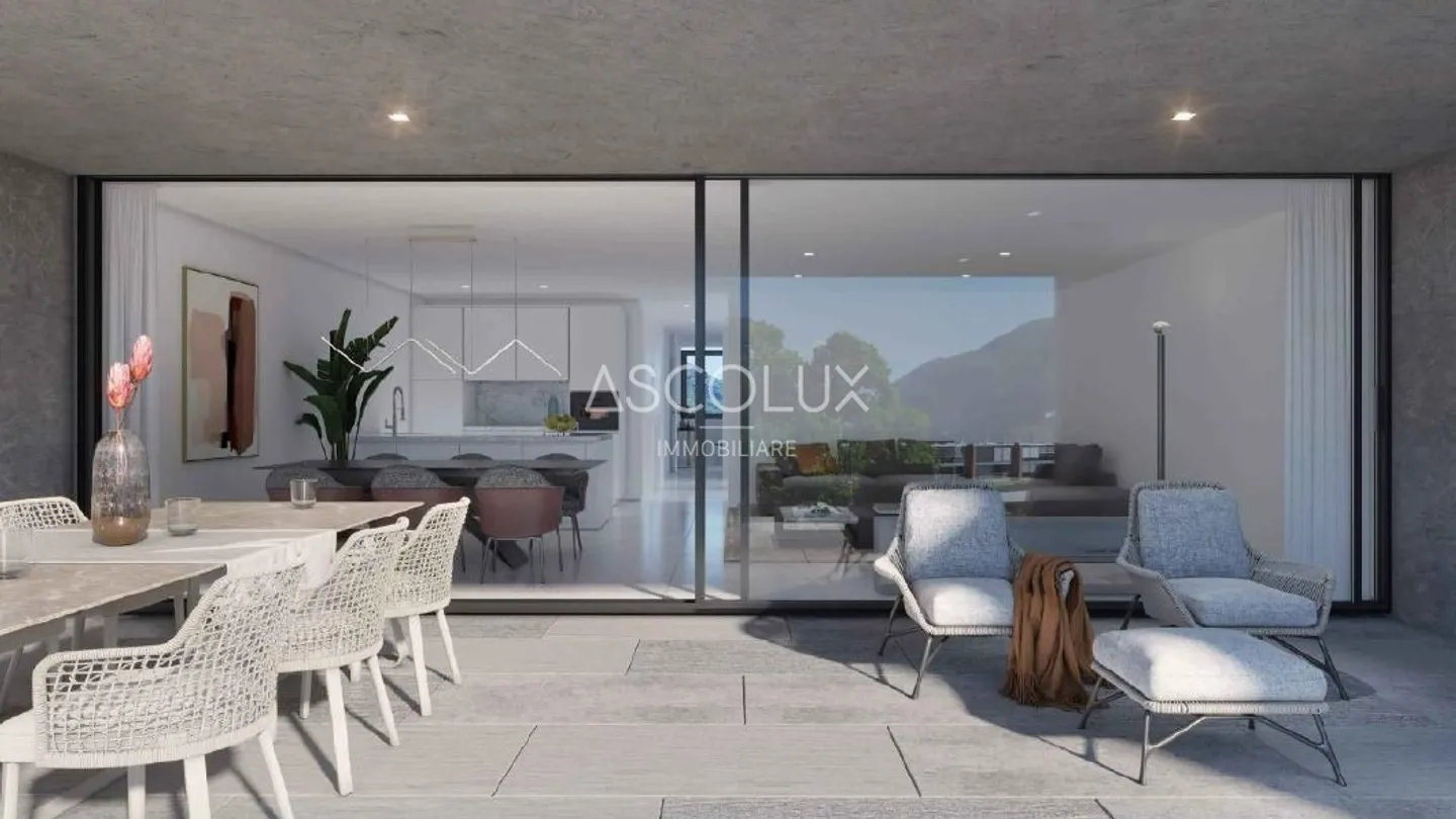 Style et Espace : Appartements de 3,5 pièces avec grande terrasse couverte - Photo 5 sur 10