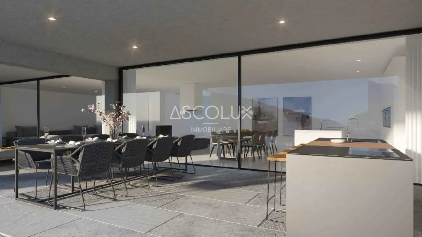 Style et Espace : Appartements de 3,5 pièces avec grande terrasse couverte - Photo 6 sur 10