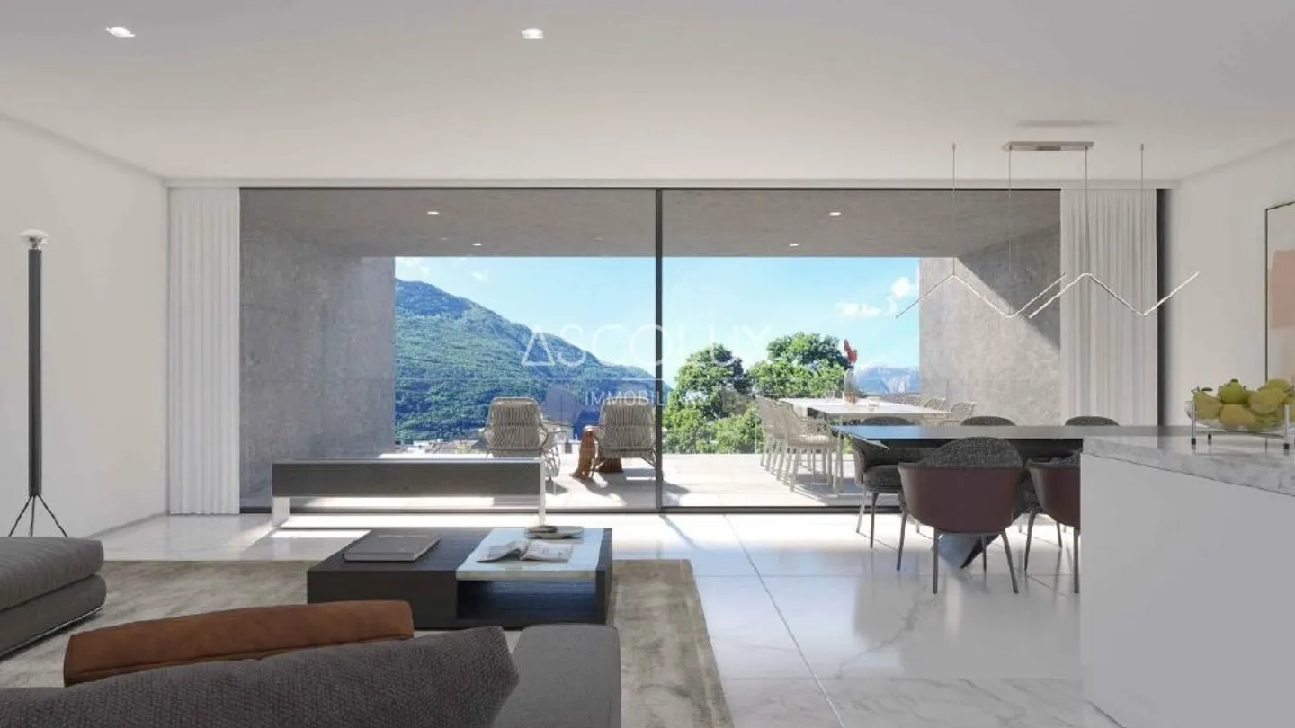 Style et Espace : Appartements de 3,5 pièces avec grande terrasse couverte - Photo 7 sur 10