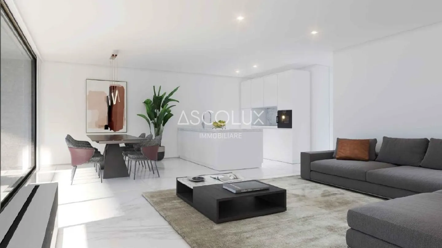 Style et Espace : Appartements de 3,5 pièces avec grande terrasse couverte - Photo 8 sur 10