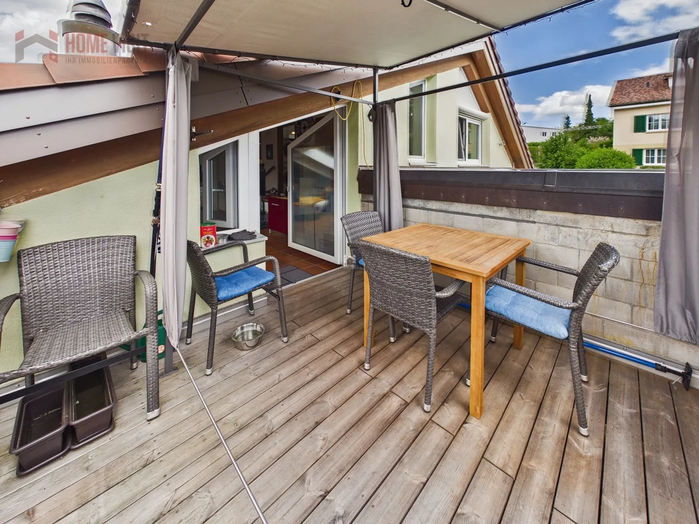 Charmante appartement de toit 3.5 pièces avec terrasse et magnifique vue panoramique - Photo 8 sur 11