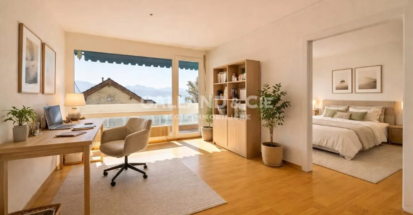 In the heart of Pully - 6.5 rooms + 3.5 rooms easily combinable - Potential - Photo 1 of 10