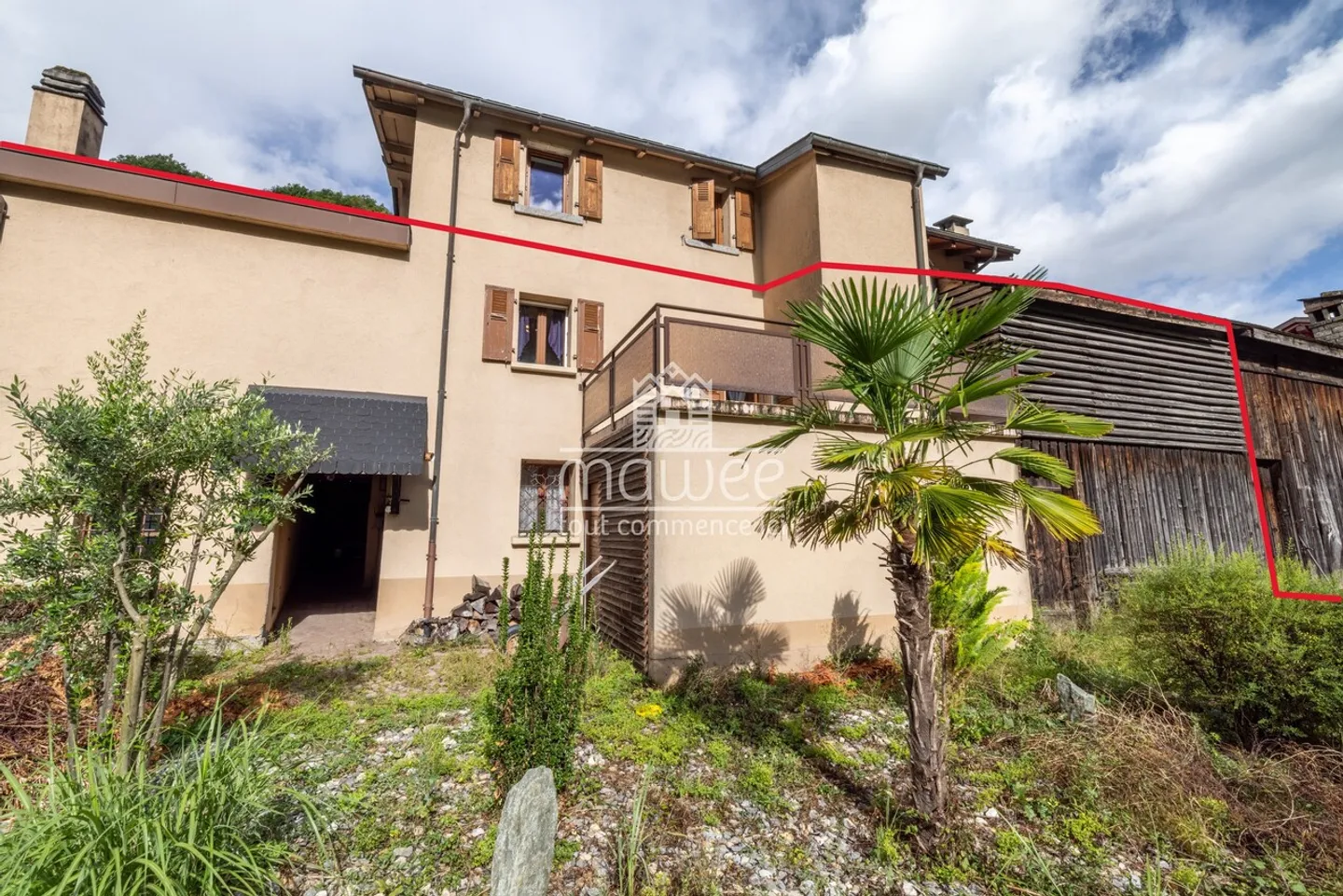 Charmante 4,5 Zimmer mit Terrassen und Nebengebäuden in Martigny-Combe! - Foto 3 von 13