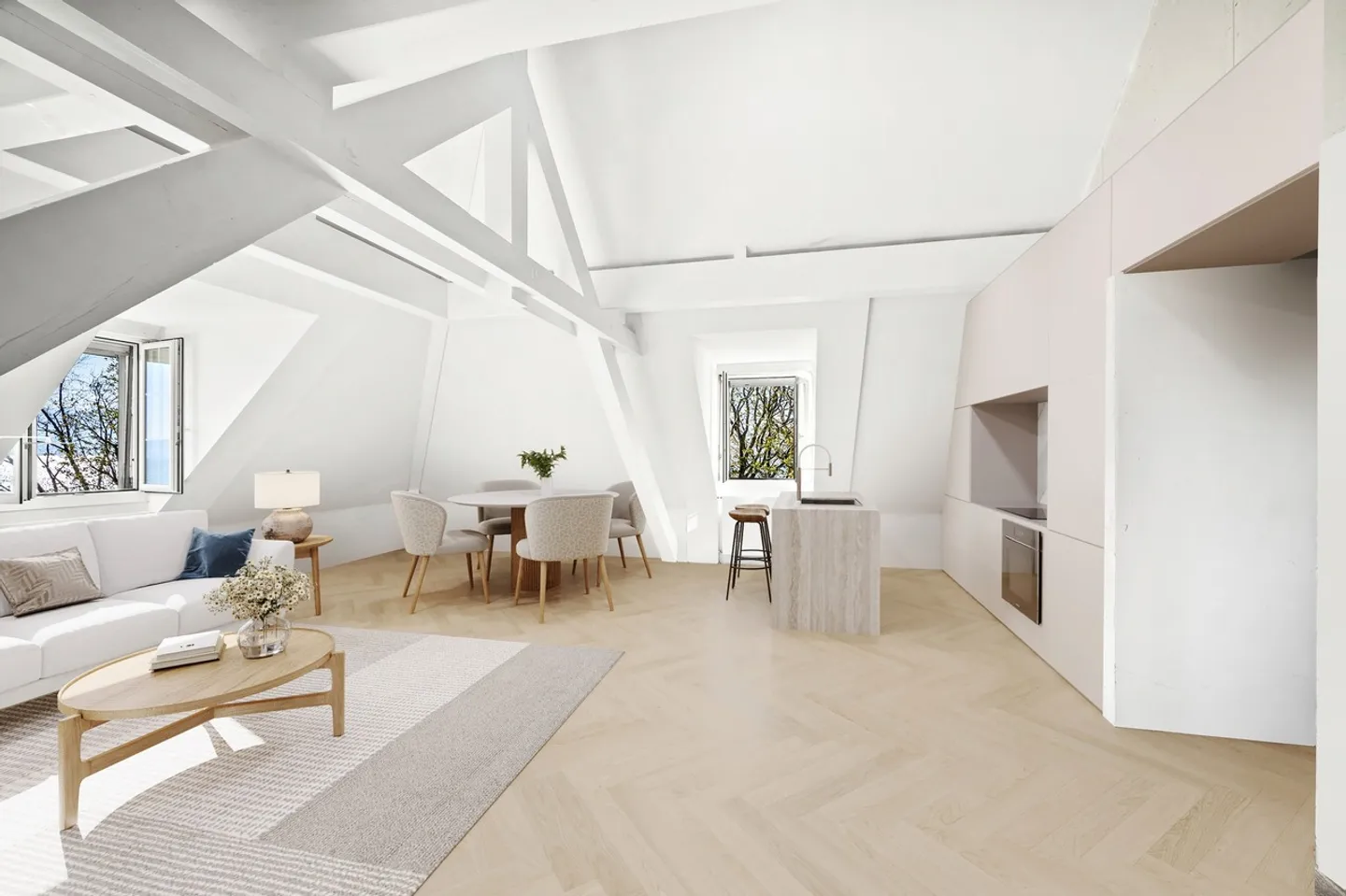 Außergewöhnliche Lage für dieses 3,5-Zimmer-Penthouse in St-Prex - Foto 5 von 11