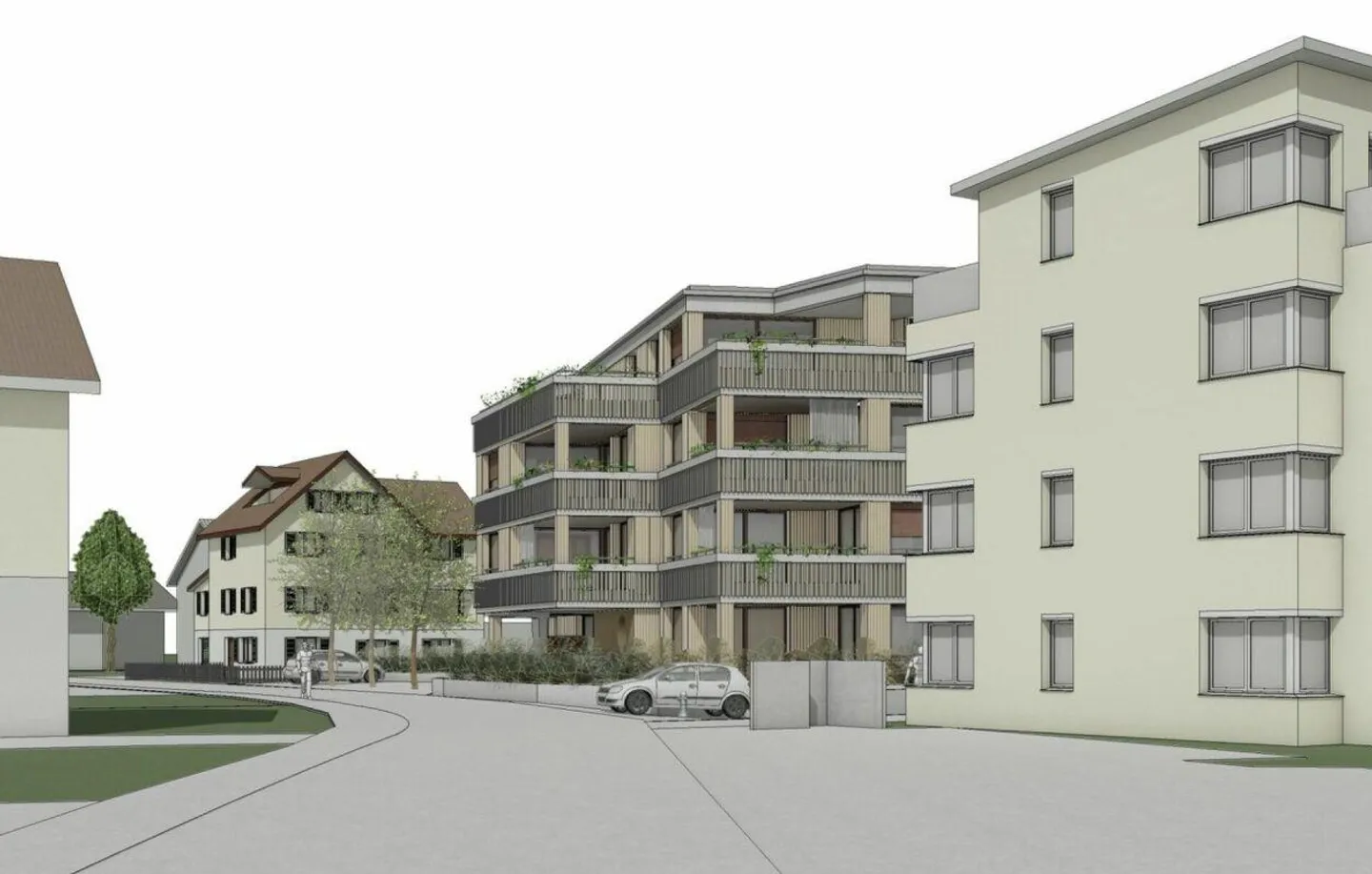 NEUBAU Mehrfamilienhaus Sunnematte - Foto 1 von 4