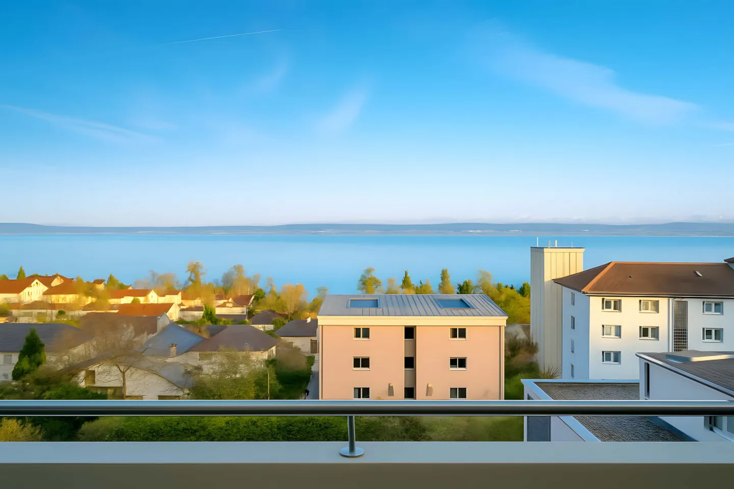Appartement lumineux de 3,5 pièces avec vue sur le lac - Photo 1 sur 6