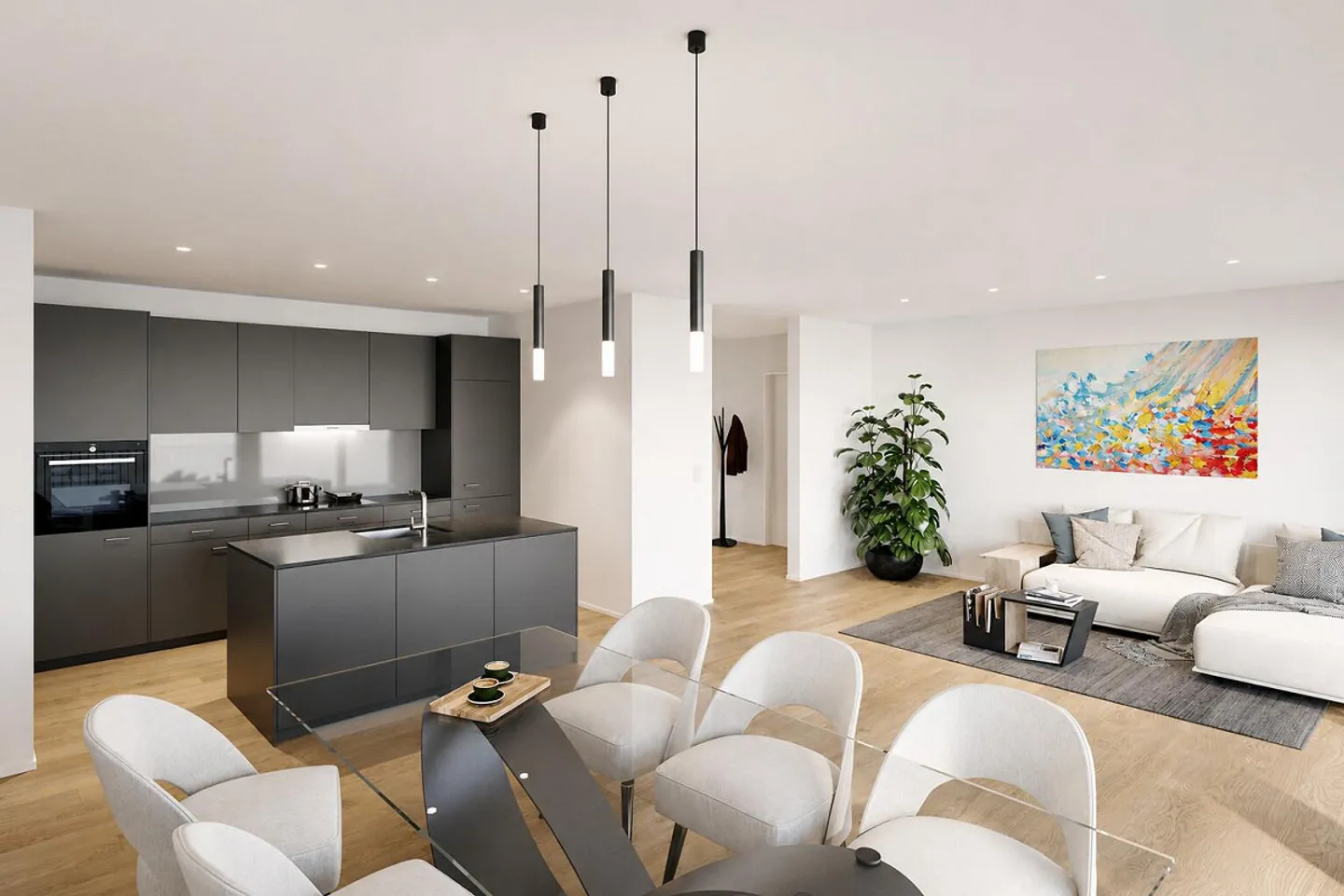 4.5-room apartment (ground floor + 1st floor) - Photo 3 of 6