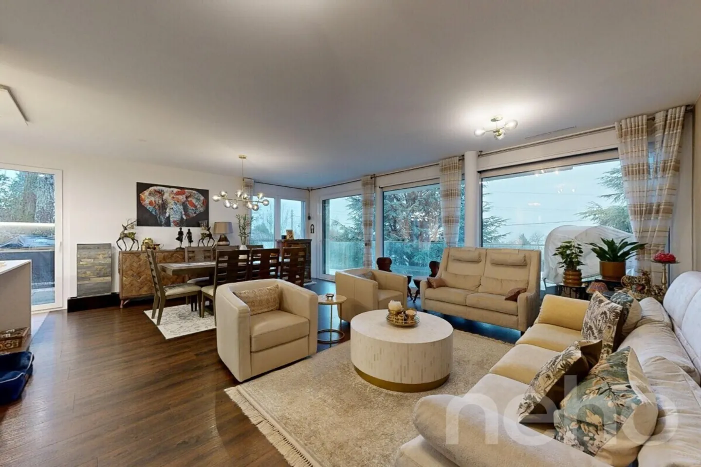 Splendida casa a schiera di 5,5 locali in assoluto silenzio a Mont/Lausanne - Foto 2 di 13