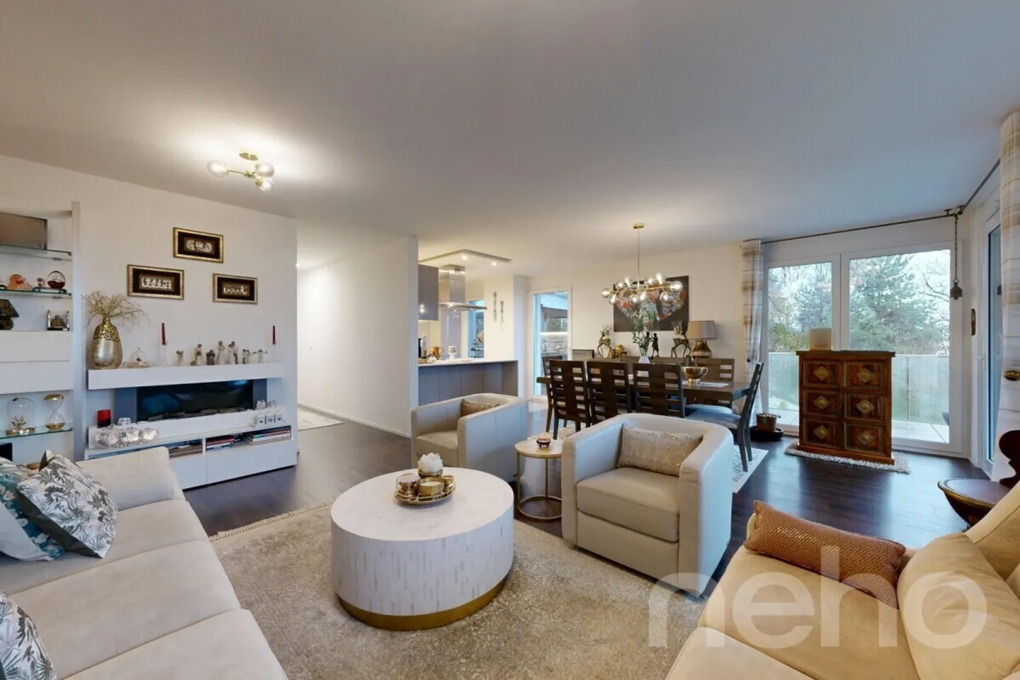 Splendida casa a schiera di 5,5 locali in assoluto silenzio a Mont/Lausanne - Foto 3 di 13