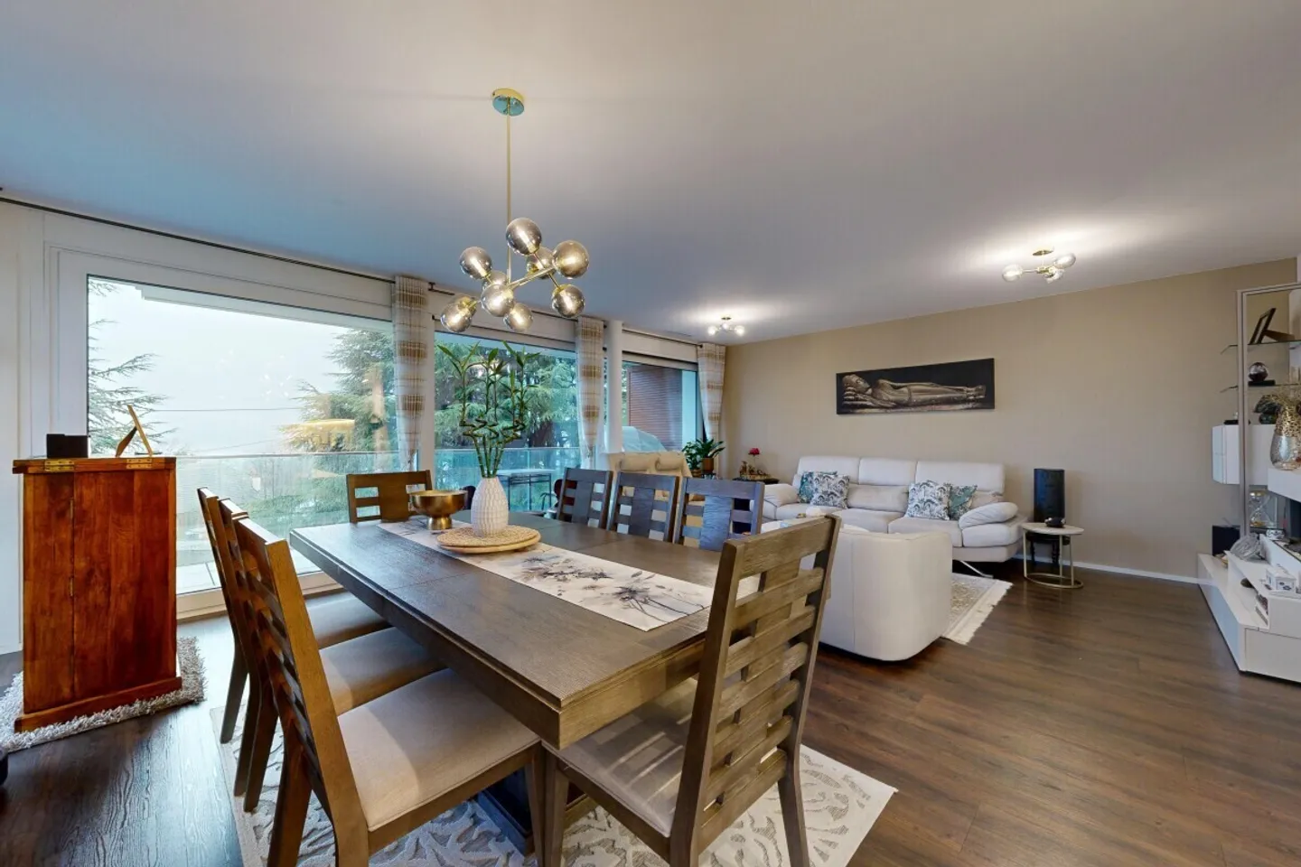 Splendida casa a schiera di 5,5 locali in assoluto silenzio a Mont/Lausanne - Foto 7 di 13