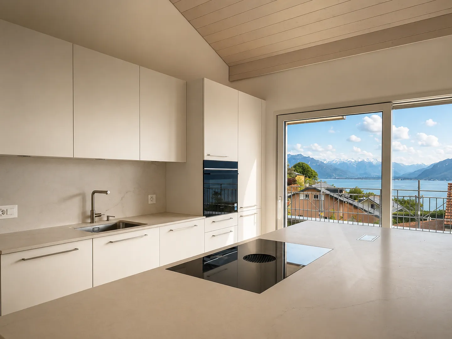 Magnificent new townhouse villa with 6.5 rooms in Chexbres with lake view. - Photo 2 of 10