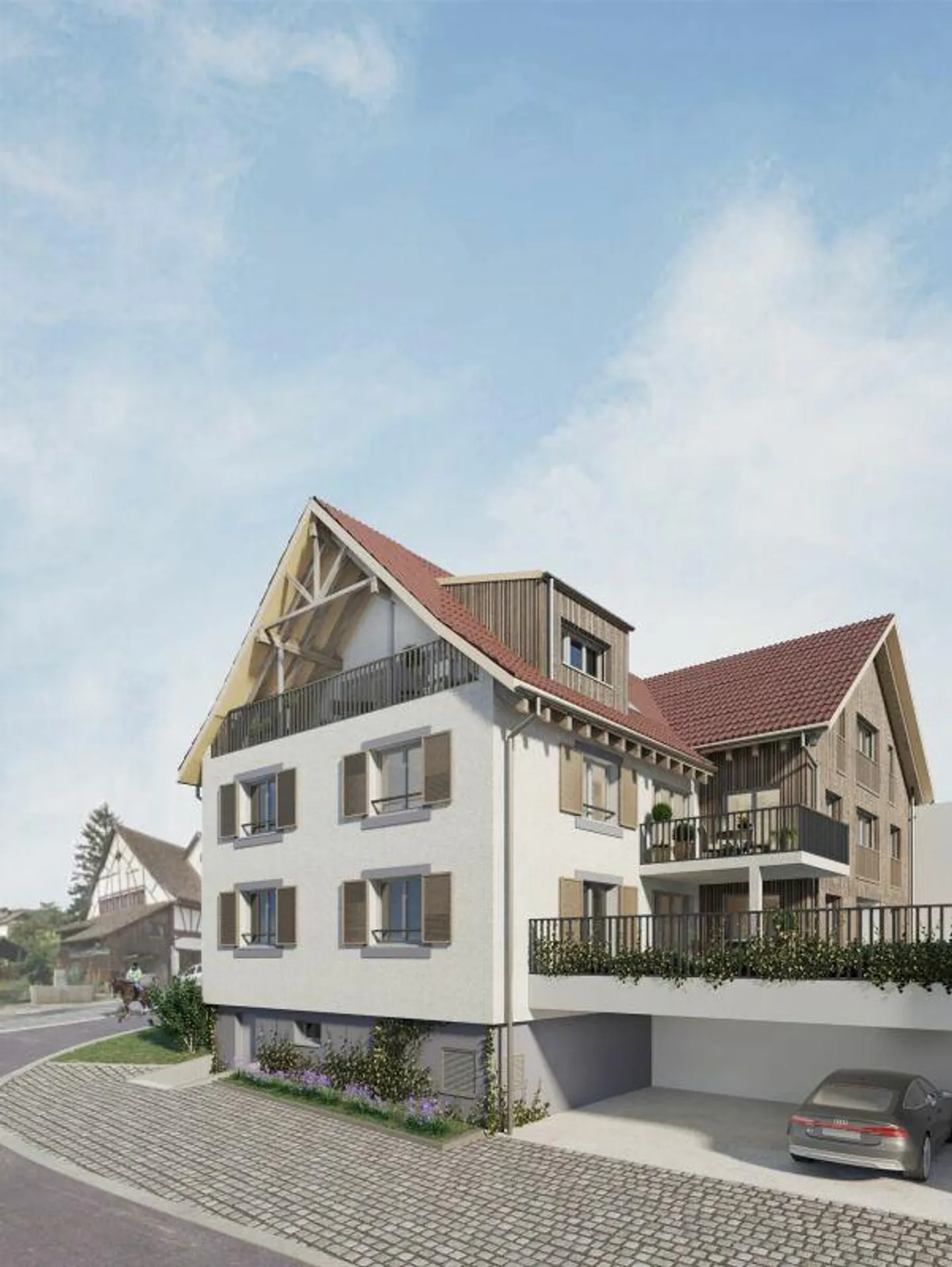 Casa multifamiliare moderna approvata con 4-6 unità abitative - Foto 3 di 7