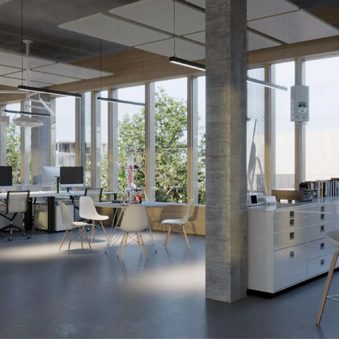 New mixed-use spaces for rent in Meyrin, The Hive - Photo 4 of 7