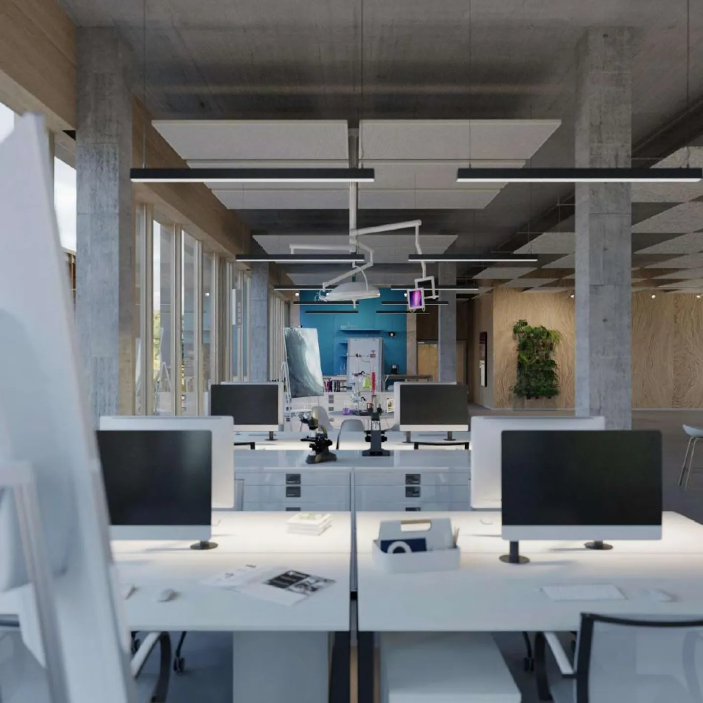 New mixed-use spaces for rent in Meyrin, The Hive - Photo 6 of 7