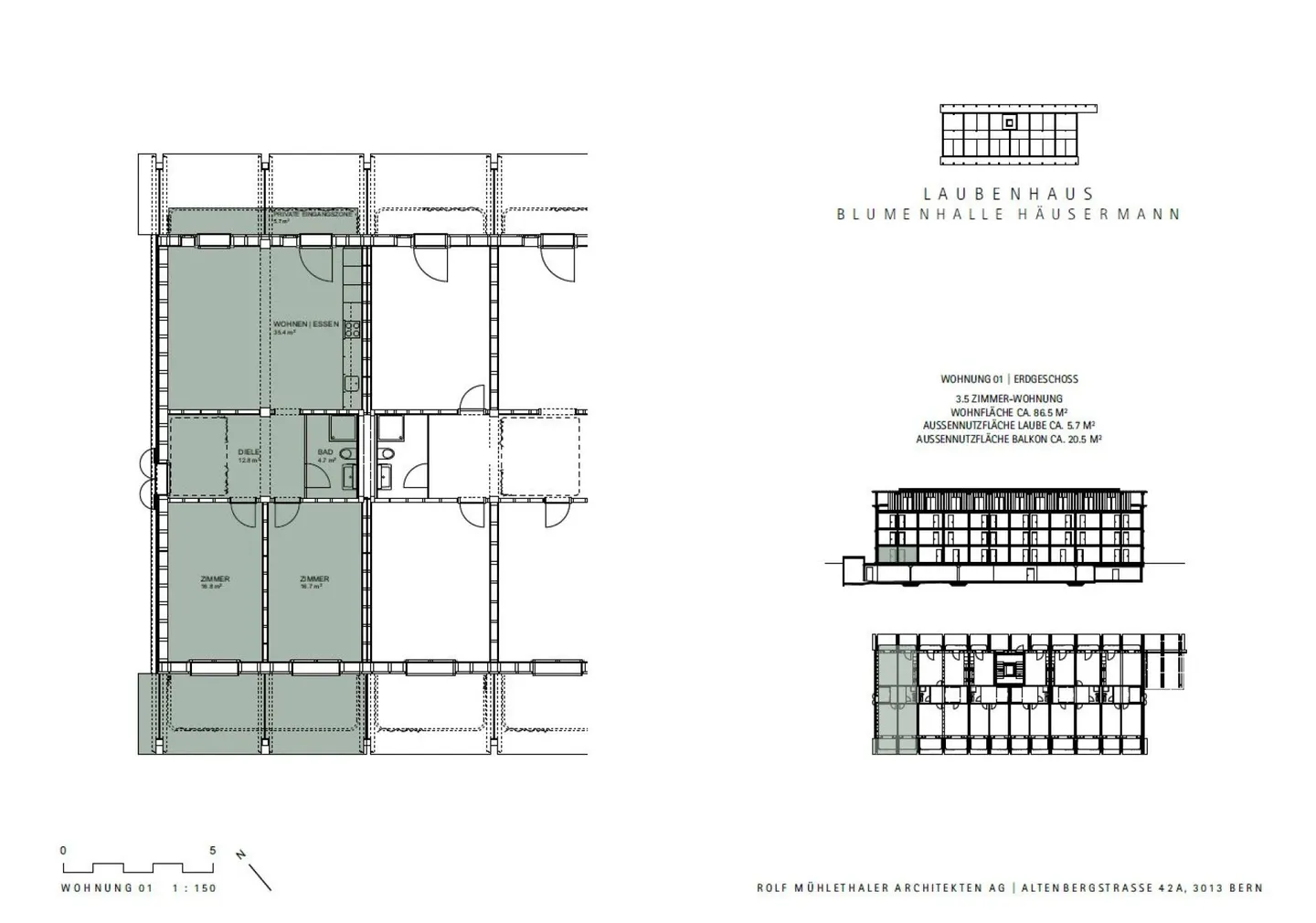 3 1/2-Zimmerwohnungen im Erdgeschoss - Foto 8 von 8