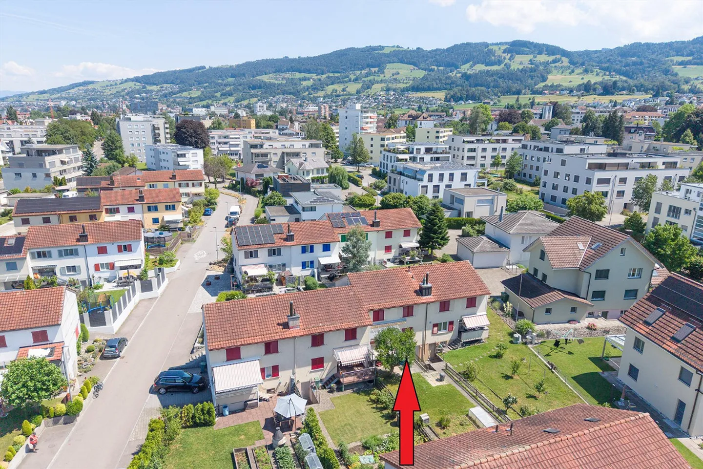 Charmantes Reihenmittelhaus in Goldach - Foto 2 von 19