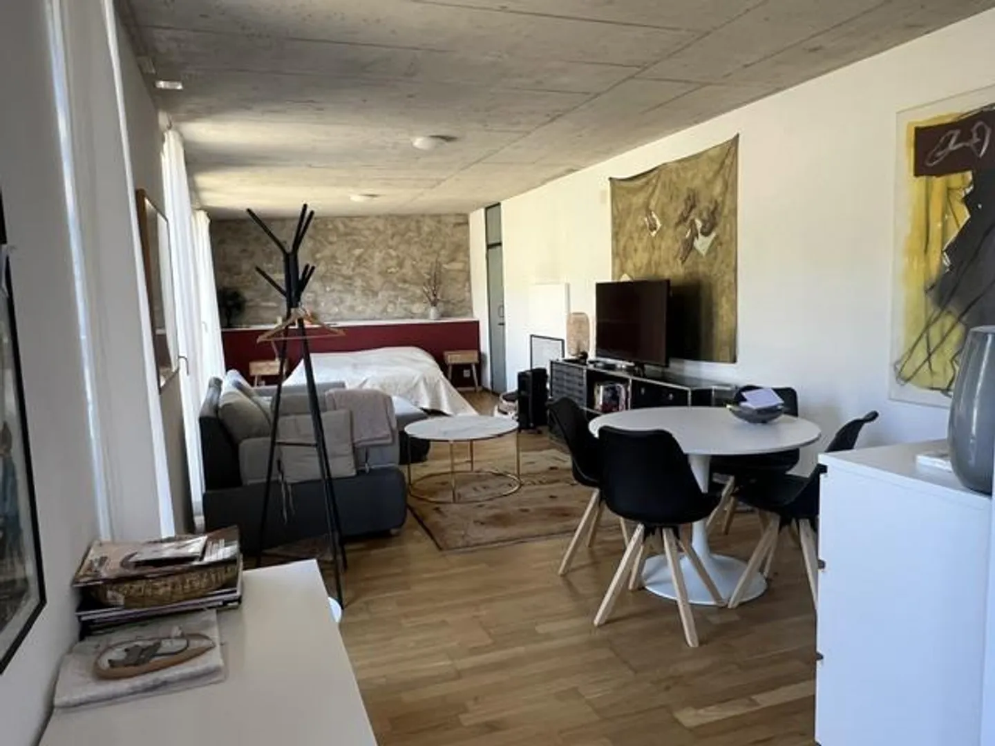 Studio meublé au bord du lac de Morat (location à long terme) - Photo 1 sur 4