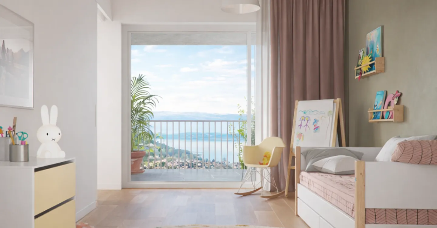 Appartement moderne avec vue lac - Photo 3 sur 4