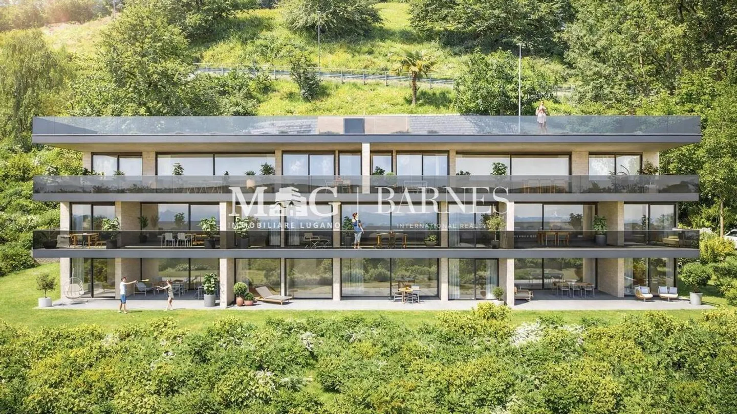 Nuovo Appartamento con Giardino a Lugano - Foto 2 di 10