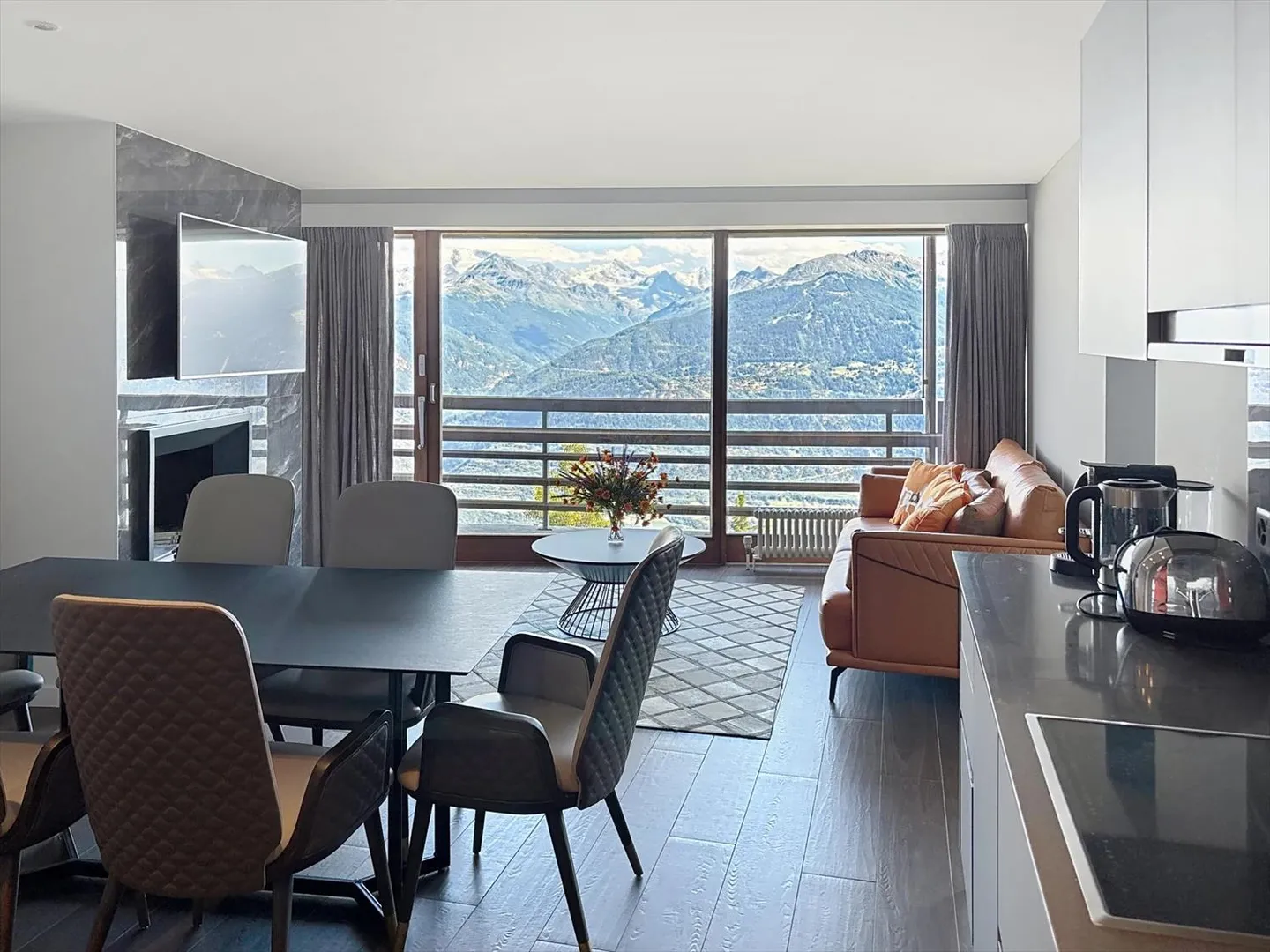 Zwei prächtige Apartments mit Panoramablick auf die Alpen - Foto 7 von 13