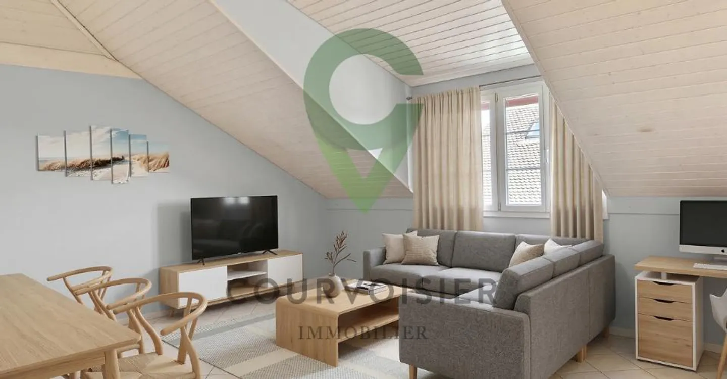 DUPLEX DE 5.5 PIÈCES A DEUX PAS DU CENTRE DE NEUCHÂTEL - Photo 5 of 10