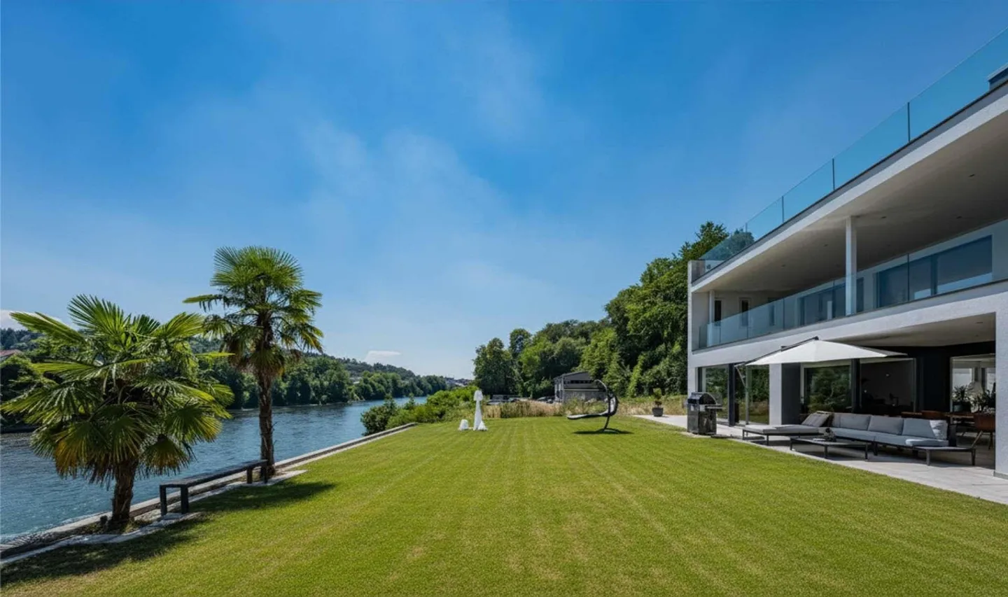 Villa unica direttamente sull'Aare - Vivere esclusivo in un ambiente idilliaco... - Foto 1 di 9