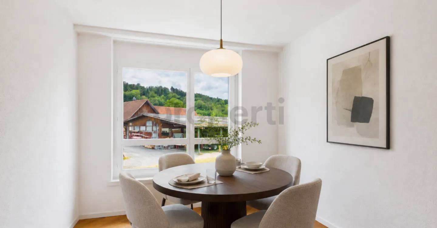 Neu renovierte 3.5-Zimmer-Wohnung, Schönenberg TG - Foto 4 di 13