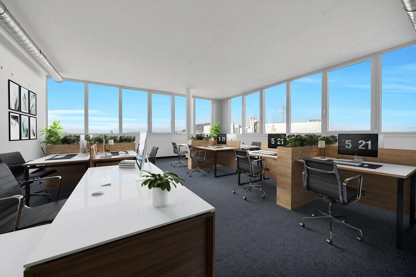 Flexible Bürofläche in modernem Geschäftshaus «TIGERAuge» - Foto 4 von 15