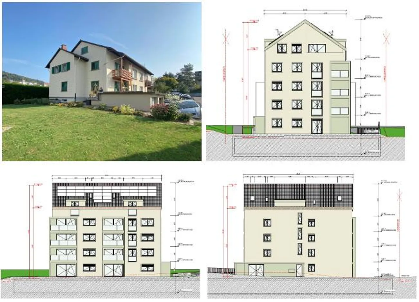 Plot with project for 9 apartments and pharmacy - Photo 1 of 1