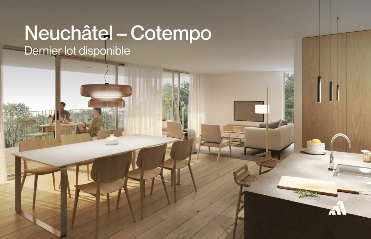 Appartement spacieux avec balcon - Photo 1 sur 7