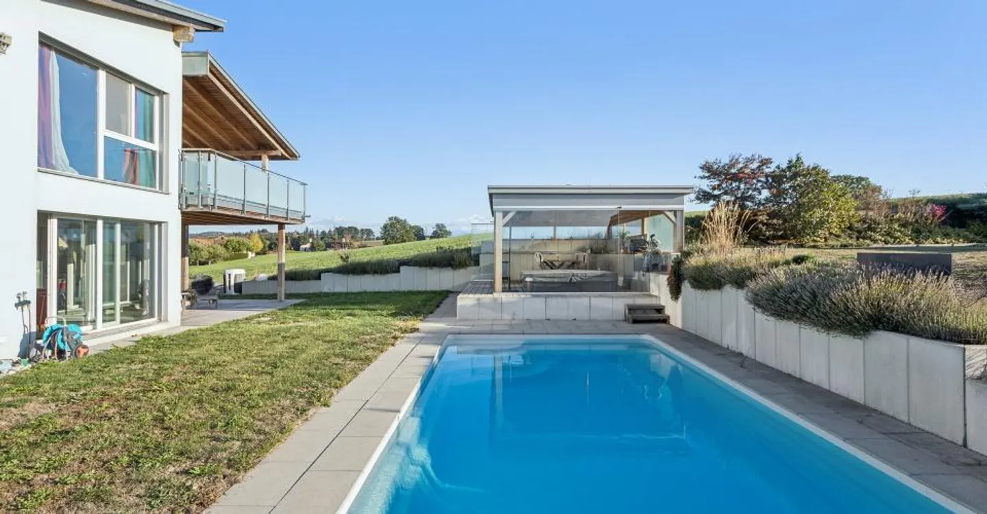 Die Villa du Pralet: der Charme einer ländlichen Umgebung, der Komfort eines zeitgenössischen Hauses - Foto 2 von 13