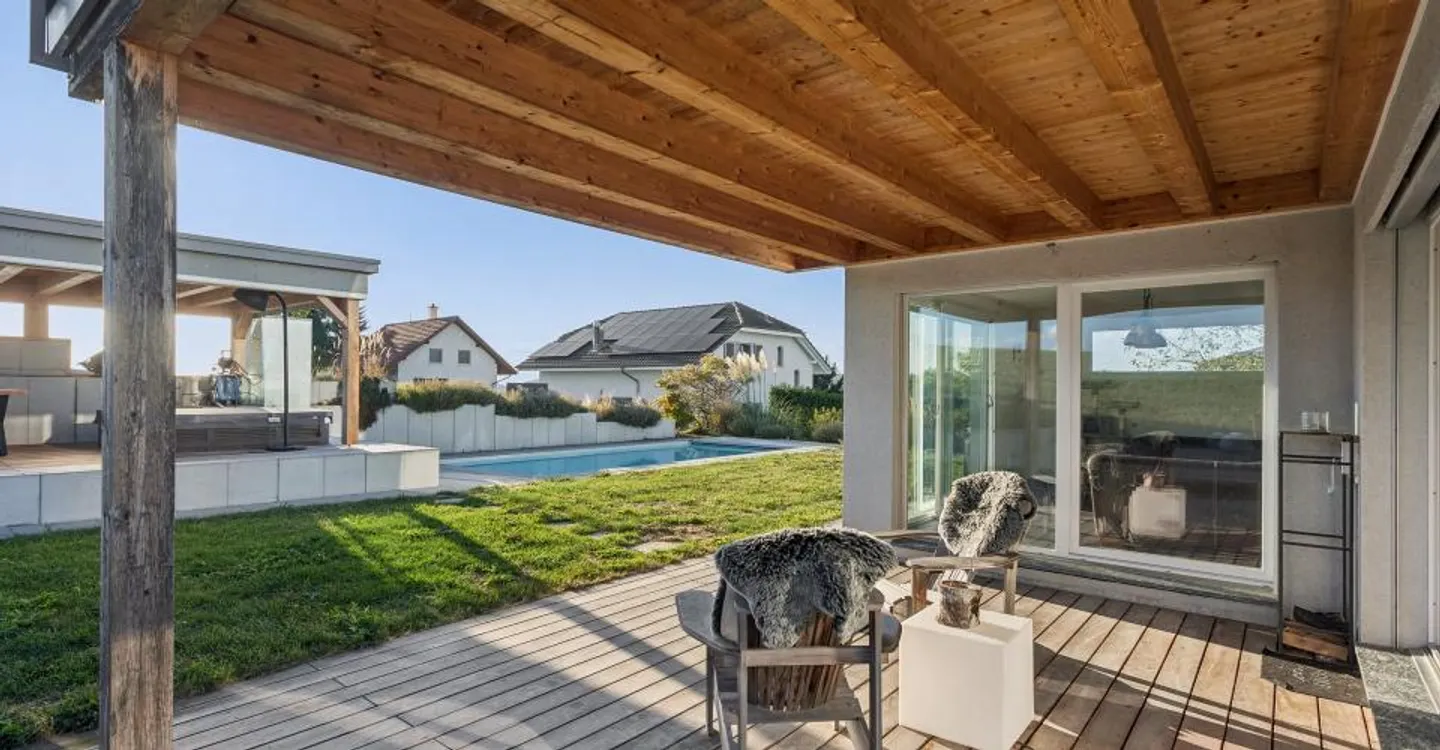 Die Villa du Pralet: der Charme einer ländlichen Umgebung, der Komfort eines zeitgenössischen Hauses - Foto 6 von 13