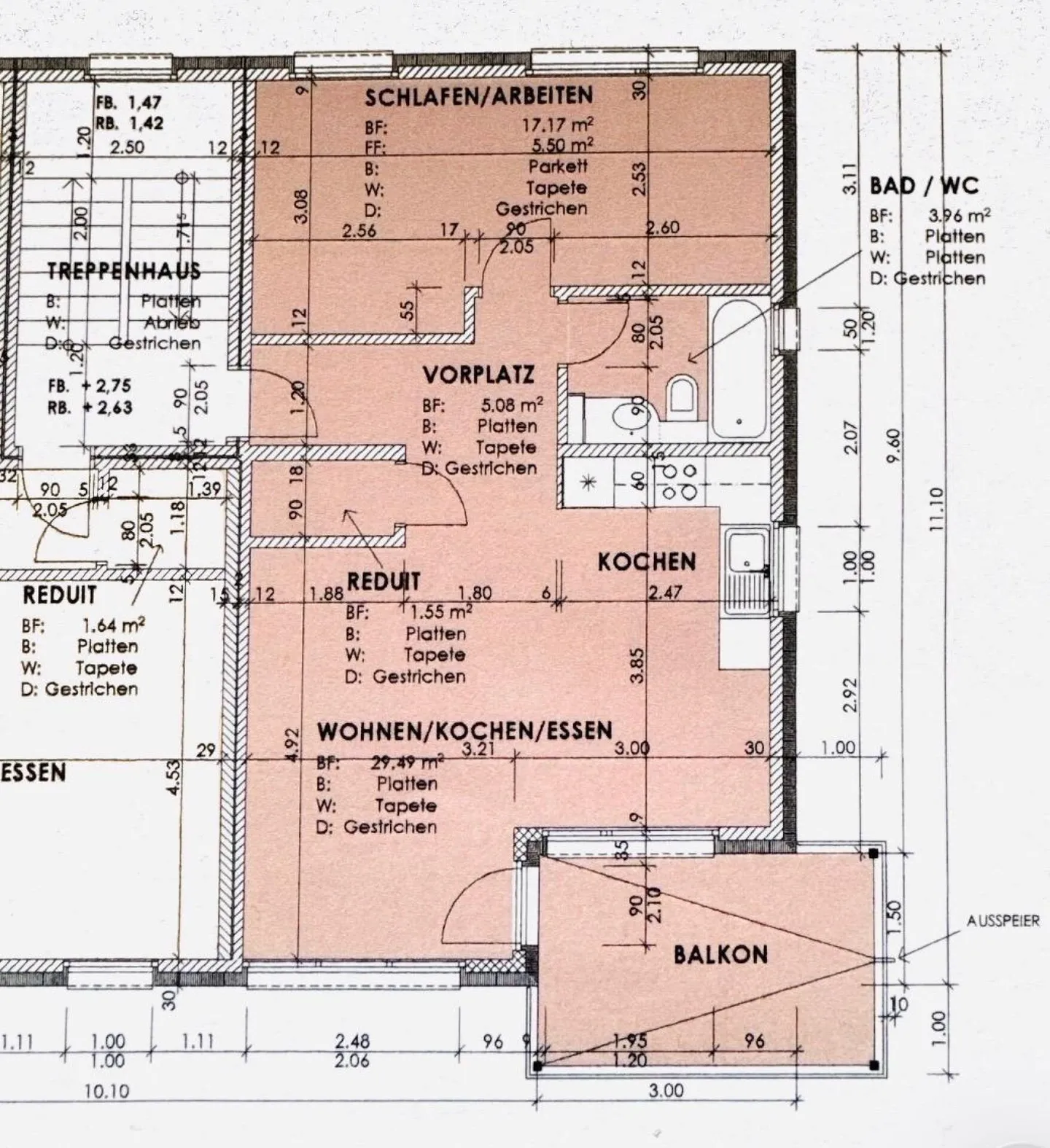 Appartement 2.5 pièces avec balcon ensoleillé à Pratteln - Photo 9 sur 12