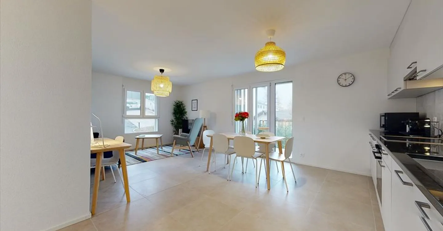 Bell'appartamento con 2 camere a 10 minuti da Payerne, completamente attrezzato - Foto 10 di 18