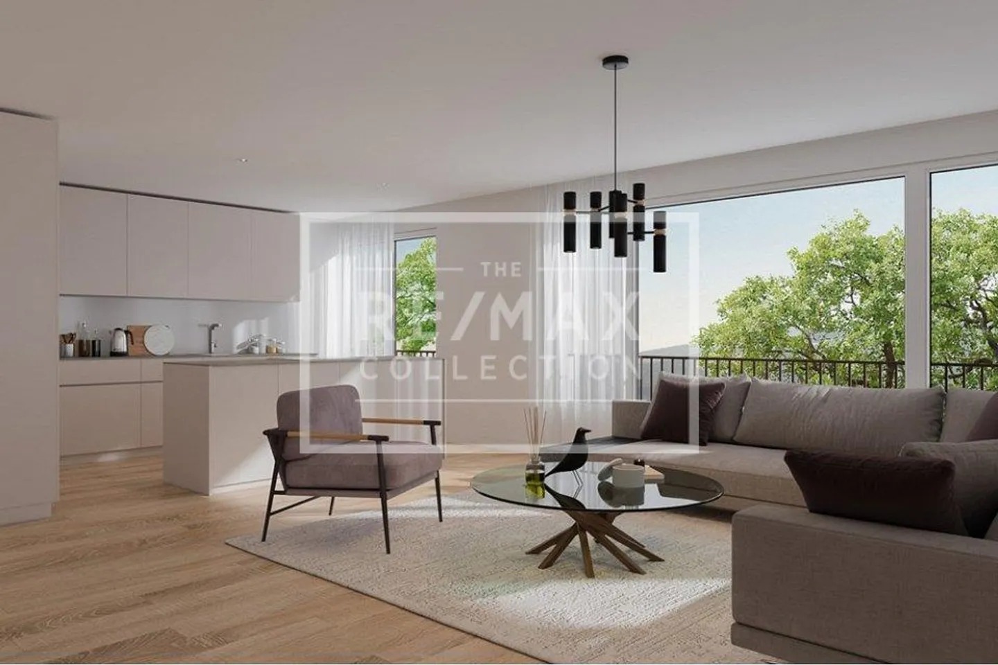 Exclusive new apartment with 4½ rooms 2nd floor east - Photo 3 of 9