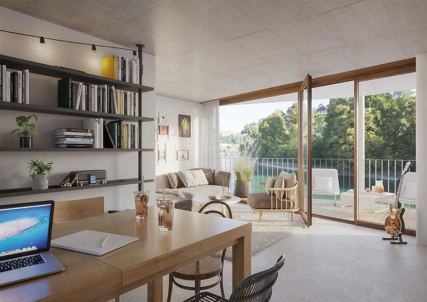 Modern Apartment with River View - Photo 3 of 5