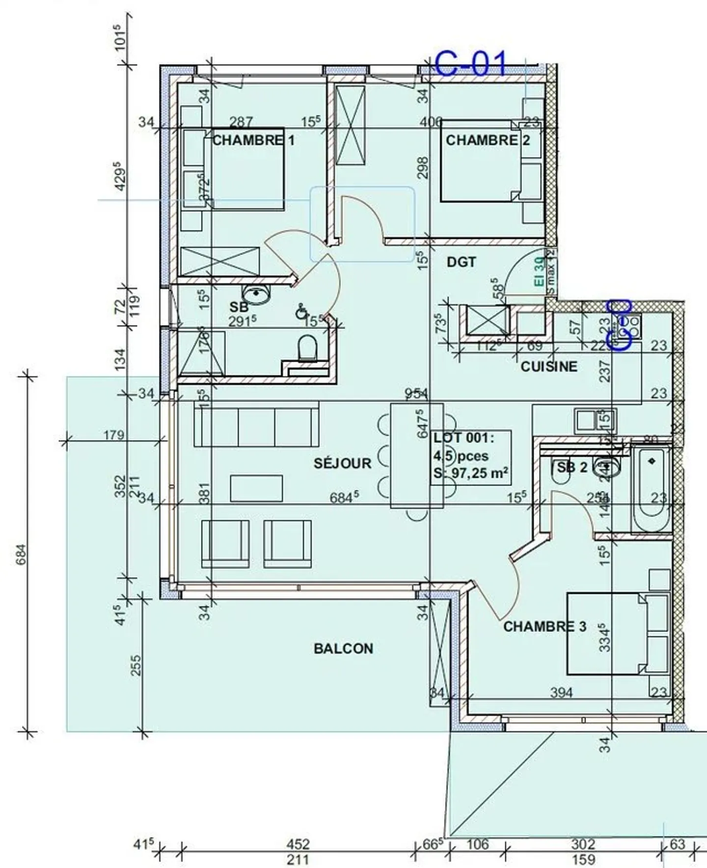 Penthouse apartment with 4.5 rooms - Photo 7 of 7
