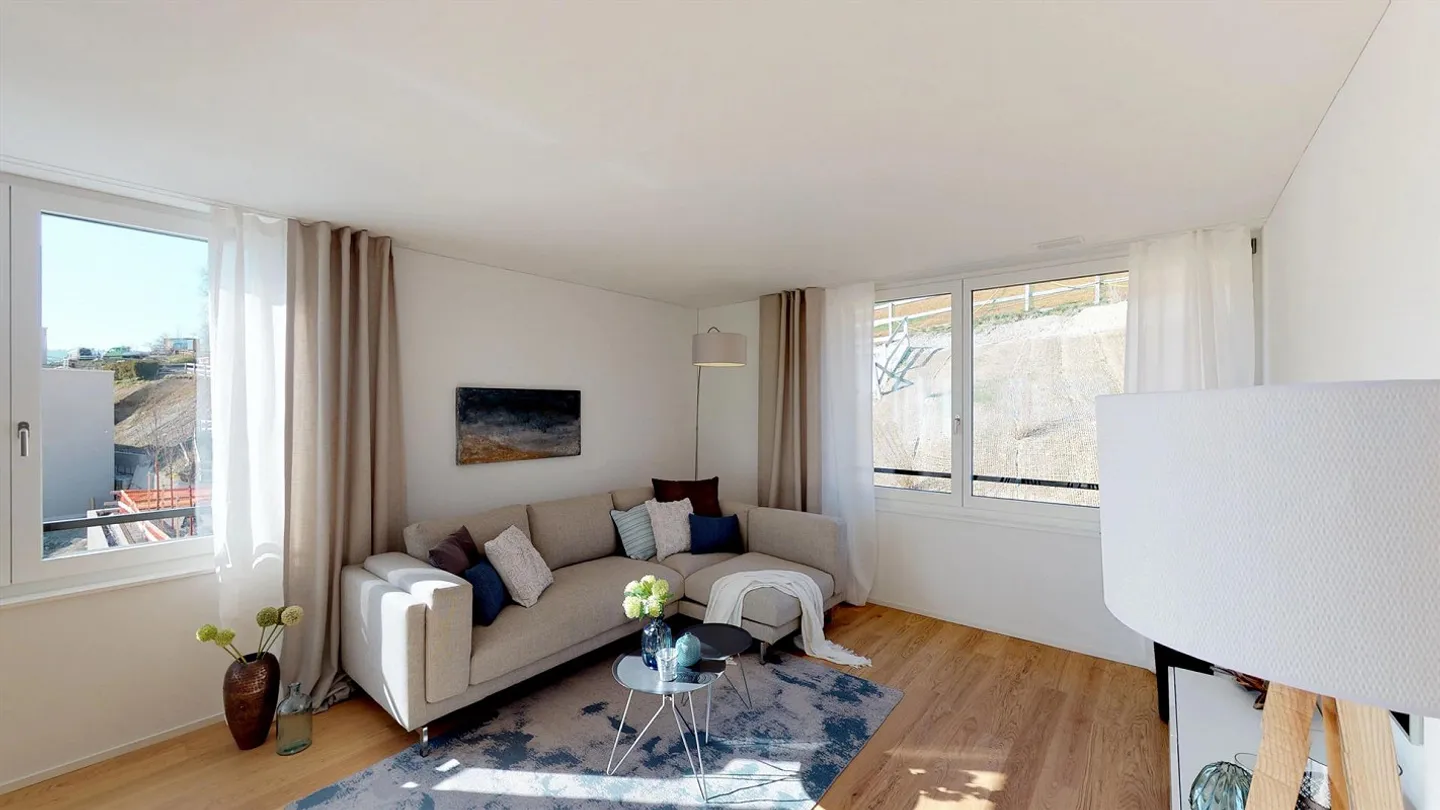 Appartamento attico da sogno con vista sul lago di Ägeri - Foto 3 di 10