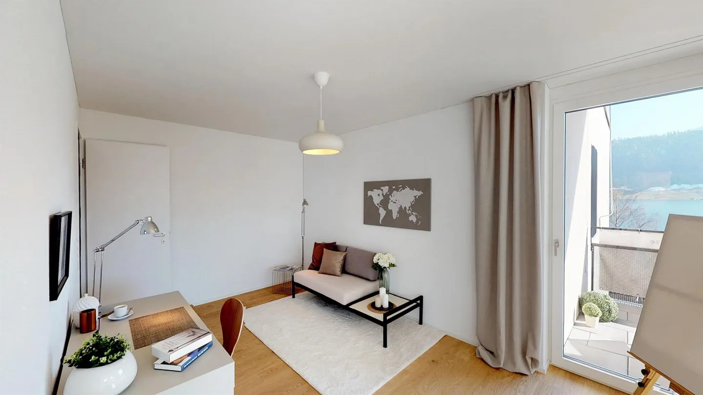 Appartamento attico da sogno con vista sul lago di Ägeri - Foto 5 di 10