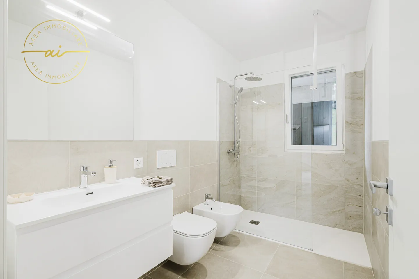 APPARTAMENTI ELEGANTI DI 4,5 LOCALI CON GIARDINO IN COSTRUZIONE - Foto 12 di 13