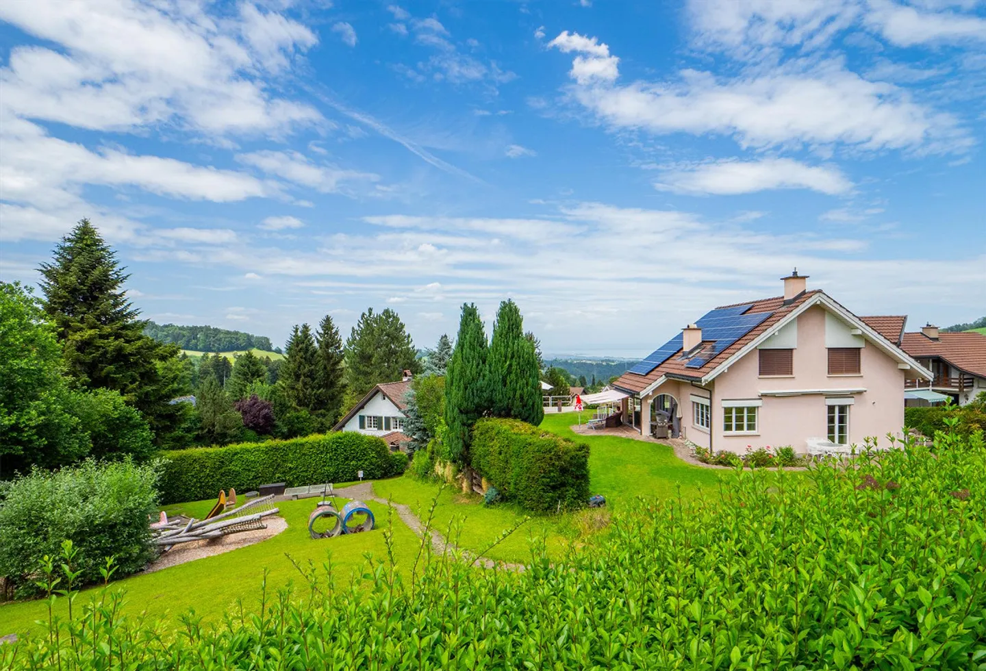 Single-family house with garden, seating area, double garage and Lake Constance view - Photo 29 of 29