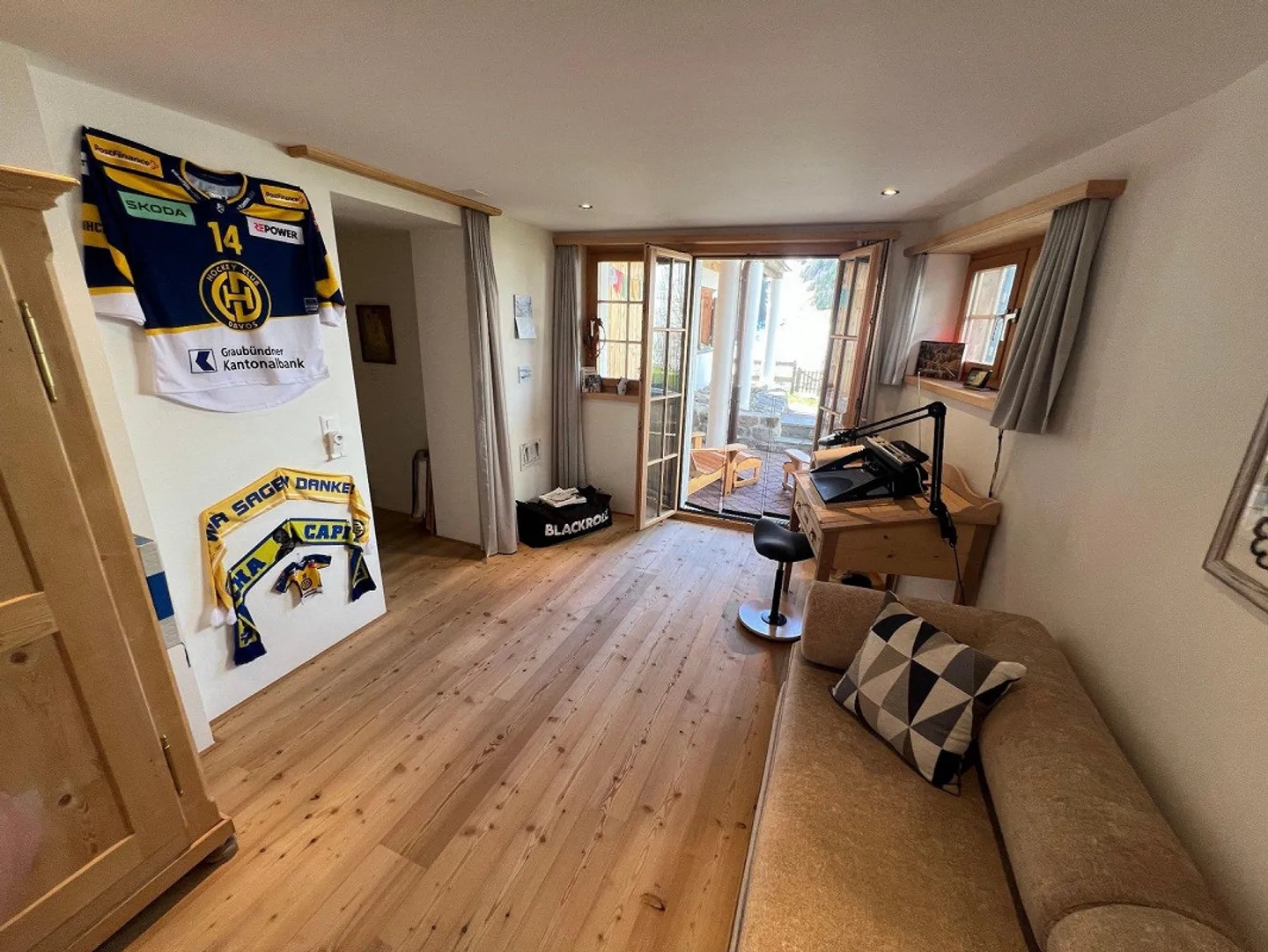 Appartamento con terrazza di 4,5 stanze con panorama alpino a Klosters-Monbiel - Foto 11 di 13