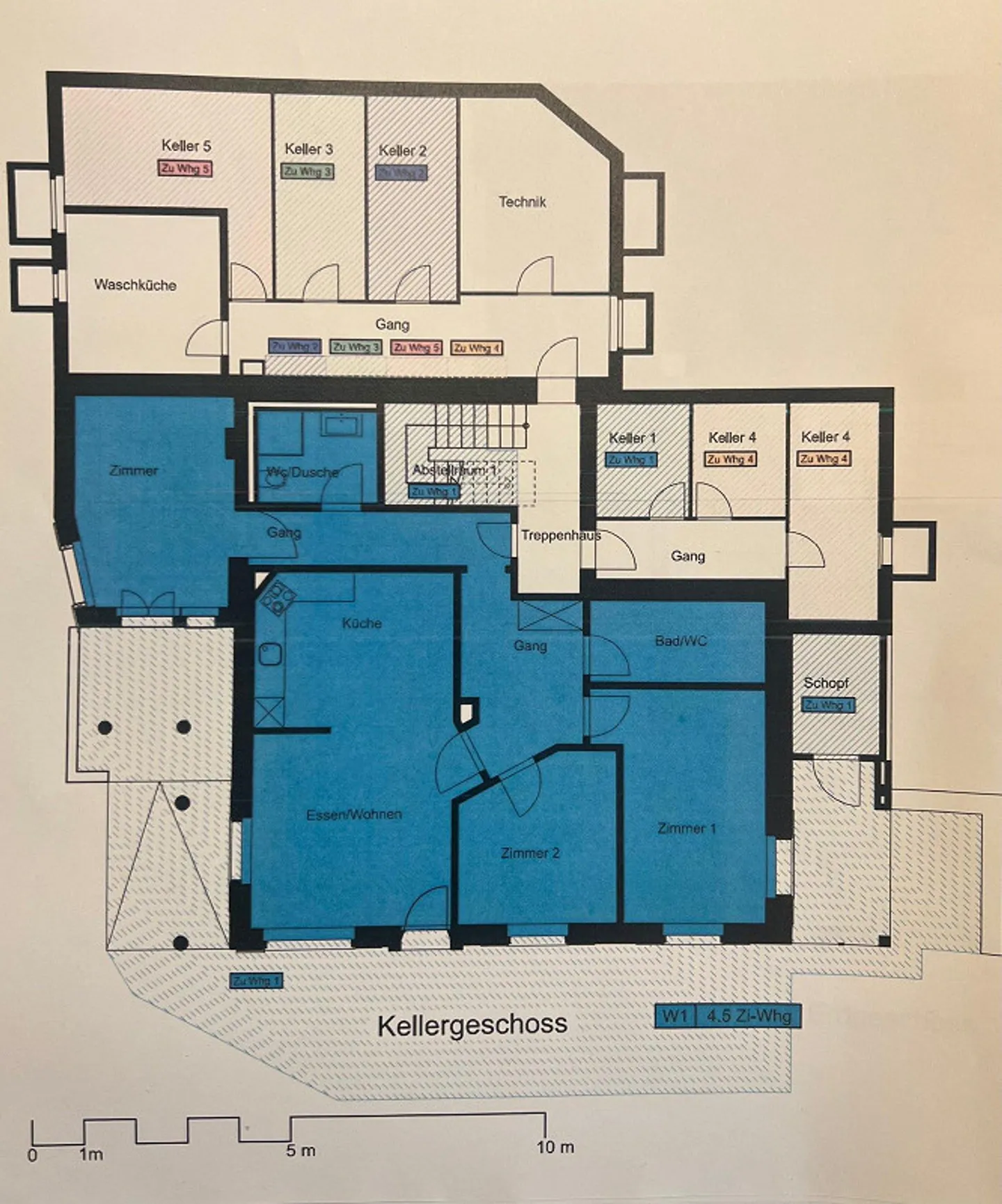 Appartamento con terrazza di 4,5 stanze con panorama alpino a Klosters-Monbiel - Foto 13 di 13