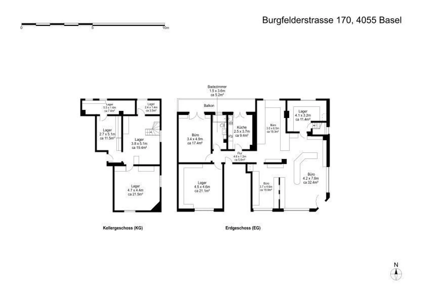Belles locaux commerciaux/bureaux avec espace extérieur devant la propriété - Photo 12 sur 12