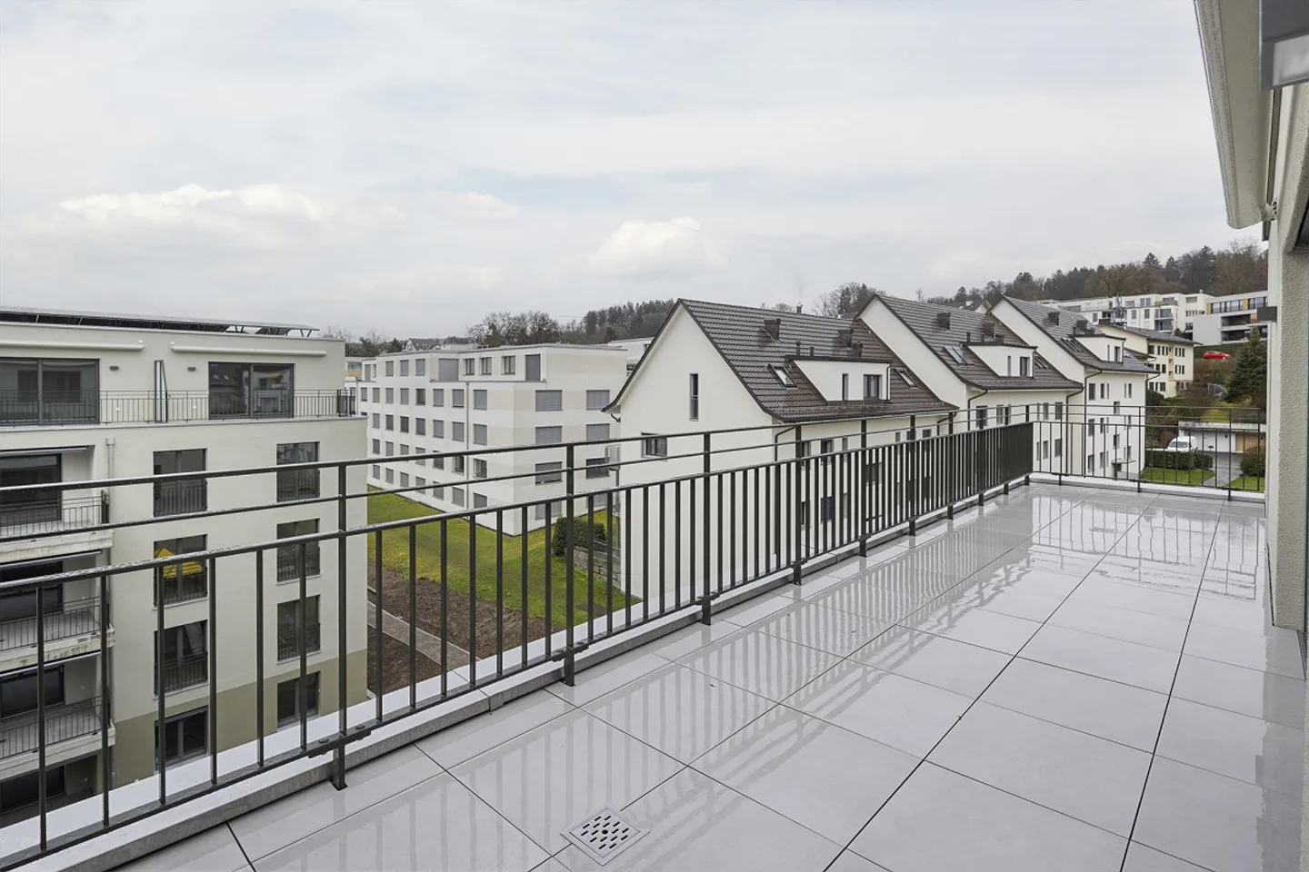 Moderne Attikawohnung in Zürich - Foto 16 von 19