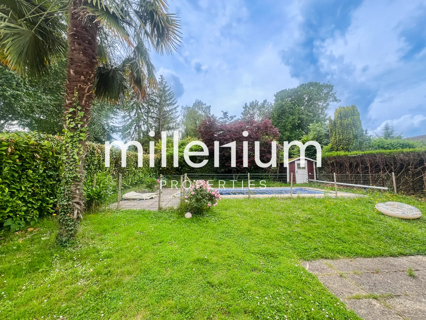 Casa familiare con giardino, piscina e studio indipendente - Foto 3 di 13