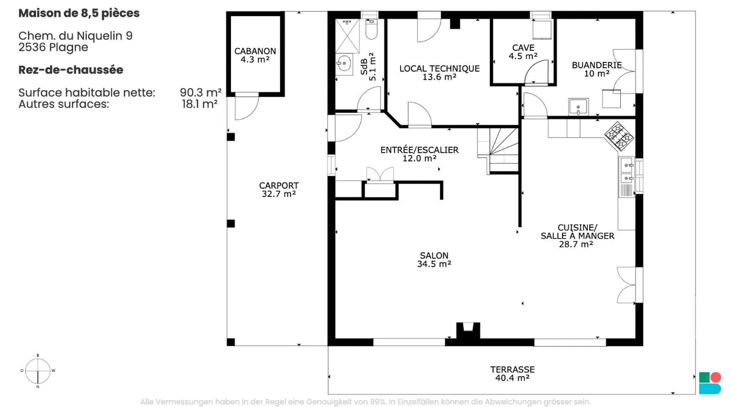 Casa 8.5 stanze - Foto 9 di 10