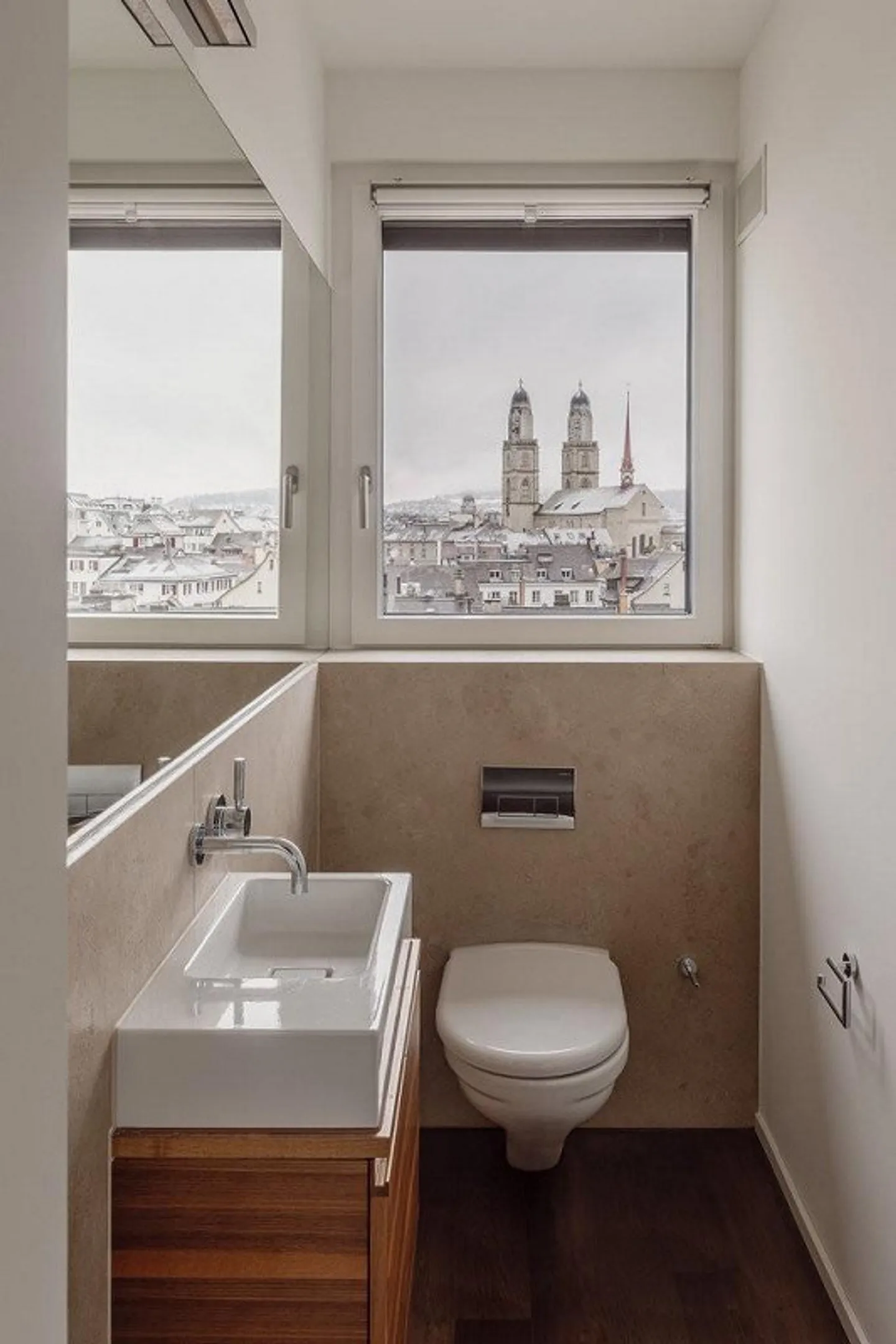 Appartement unique de 2,5 pièces avec vue panoramique sur la skyline de Zurich - Photo 8 sur 12