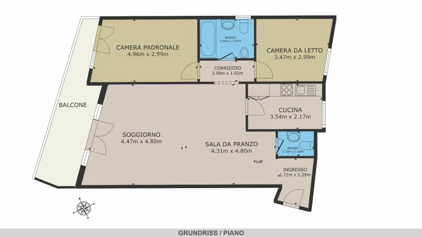 Lumière, emplacement, qualité de vie - Votre oasis de confort à Muralto - Photo 14 sur 14