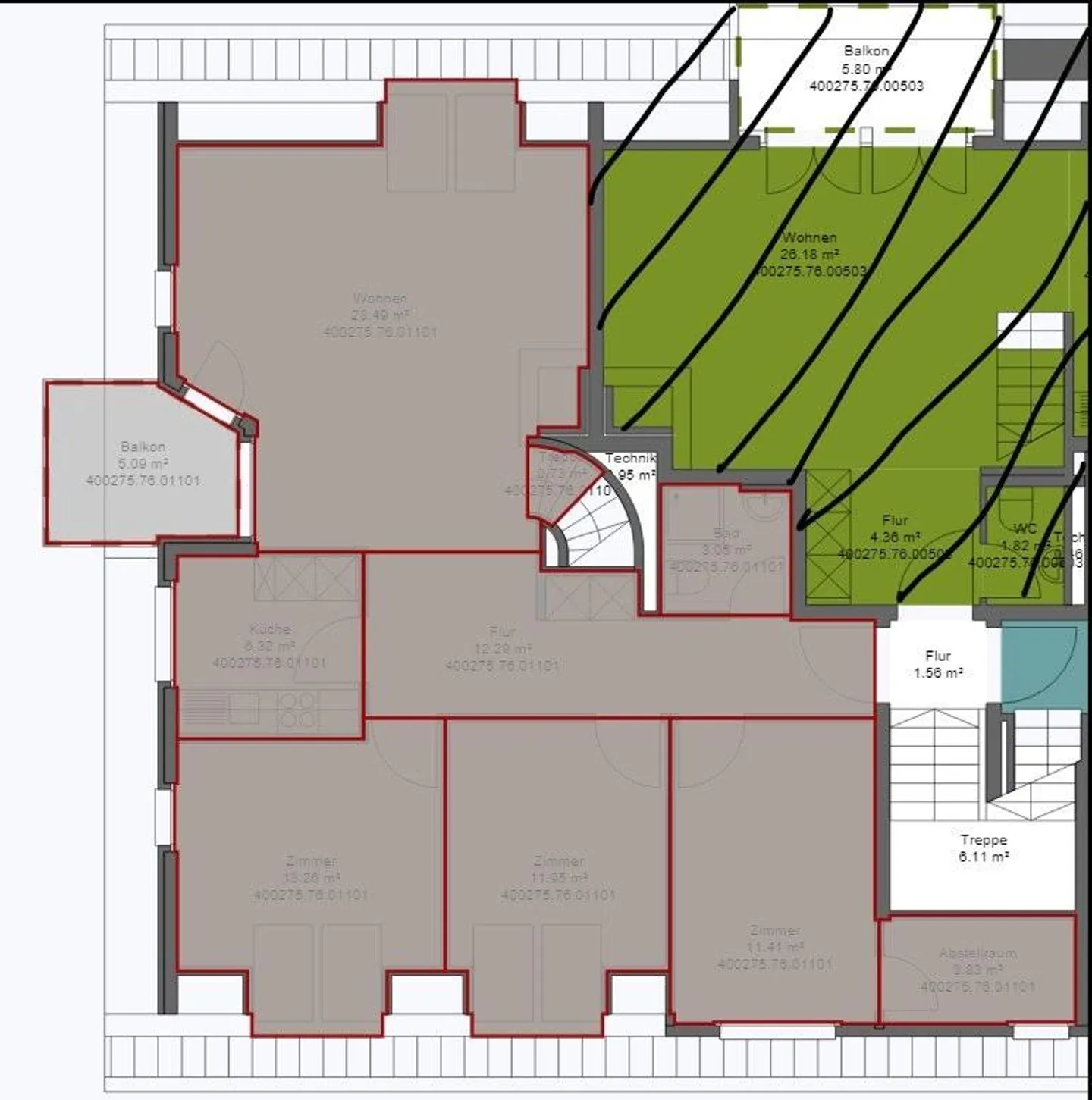 Maisonette apartment in a quiet location - Photo 6 of 6